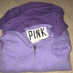 VS pink zip up